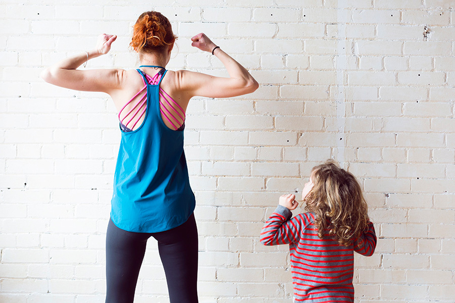 woman-and-boy-muscle